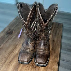 Cody James AMERICAN FLAG WESTERN BOOTS - SQUARE TOE